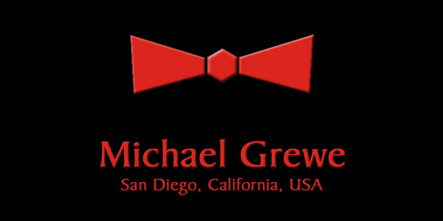 Michael Grewe - San Diego, California, USA - 619-500-3654